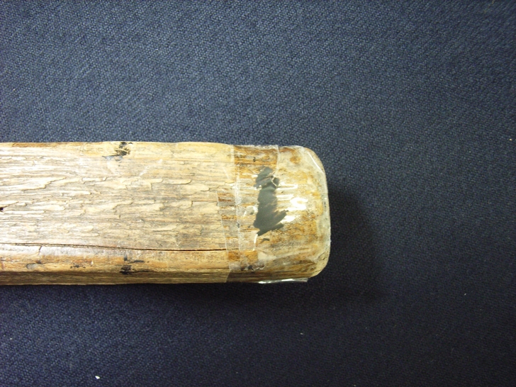 Bastone dopo il restauro